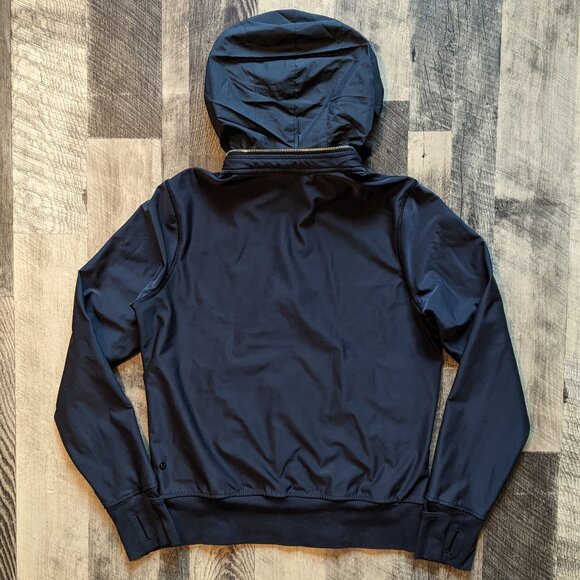 Lululemon Future Varsity Softshell Jacket w/ Stowable Hood Black - Picture 5 of 9